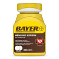 Bayer Genuine Aspirin 325 mg, Coated Tablets for Headache Relief, Multi-Symptom Pain Reliever and Fever Reducer, Pain Relief Tablets for Tooth and Muscle Pain, Backache, 300 Ct Bayer Au supplements