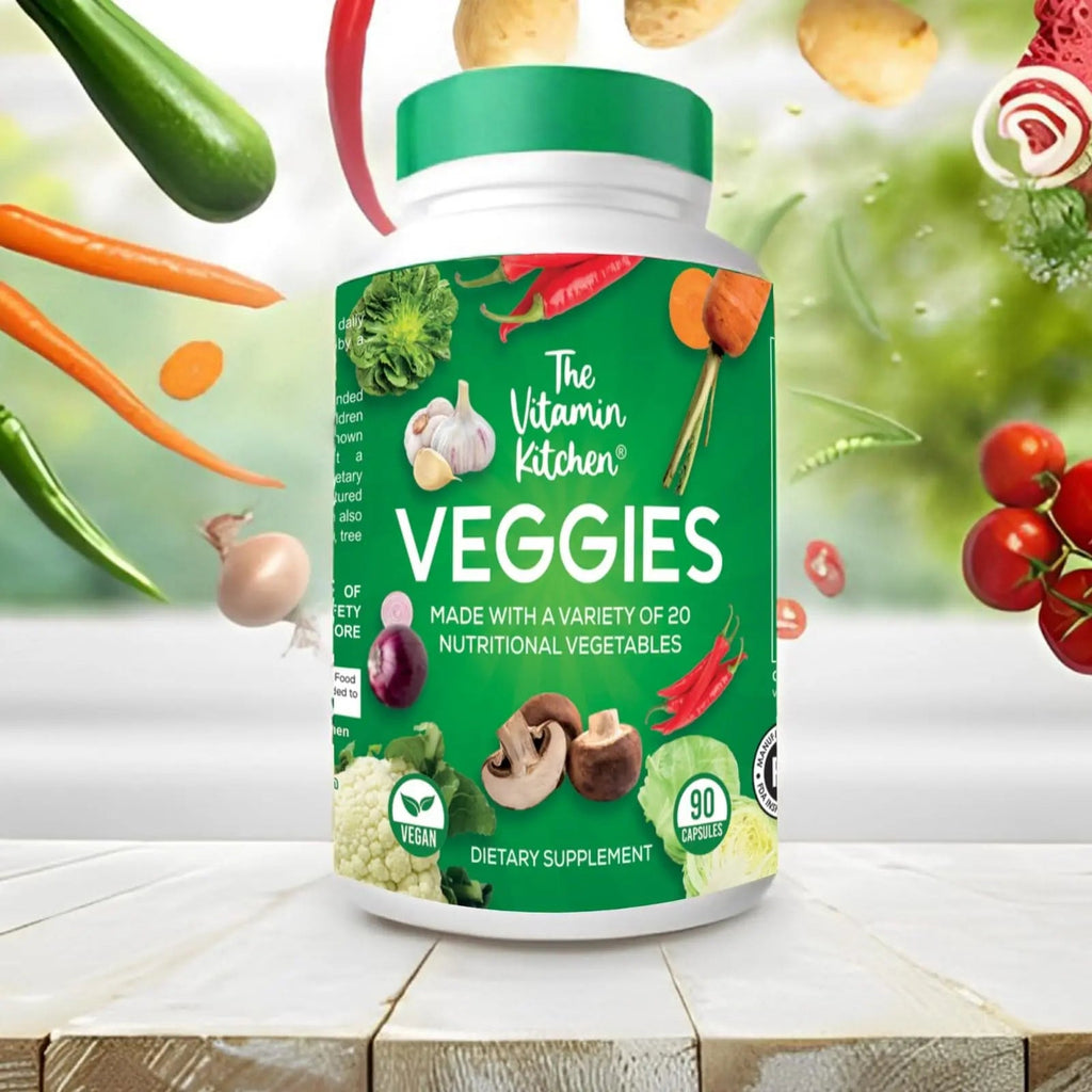 The Vitamin Kitchen Fruit and Veggie Supplements-90 Fruits, 90 Veggies Capsules The Vitamin Kitchen Au supplements