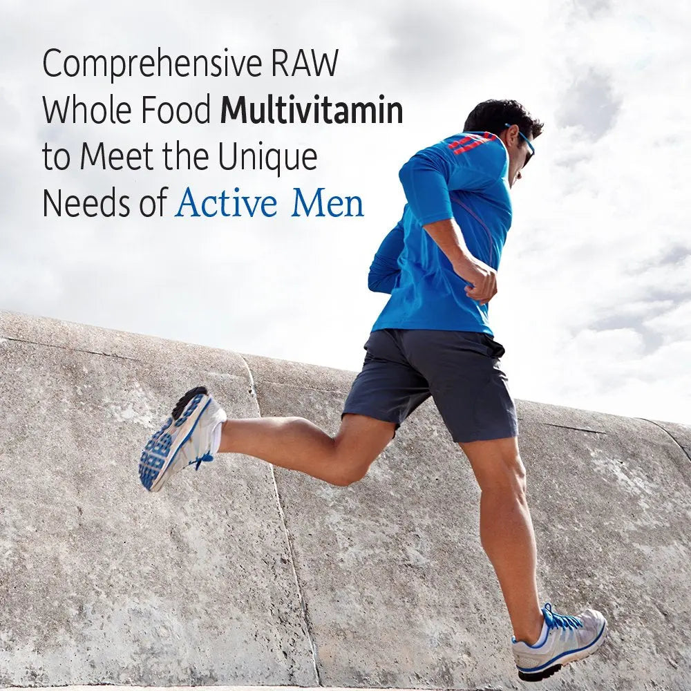 Garden of Life Vitamin Code Whole Food Multivitamin for Men - 120 Capsules, Vitamins for Men, Fruit & Veggie Blend and Probiotics for Energy Garden of Life Au supplements