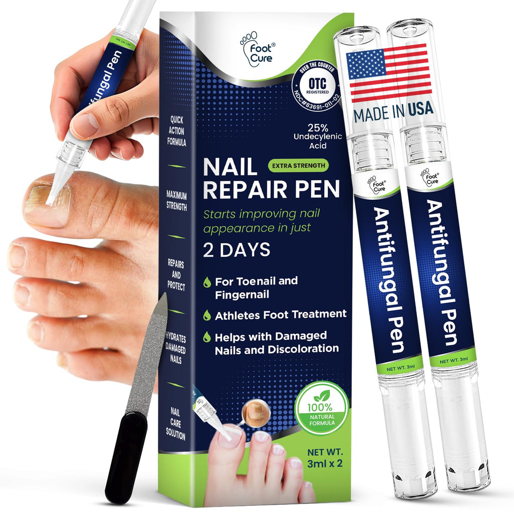 Footcure Antifungal Nail Treatment Pen – Extra Strength Toenail Fungus Treatment