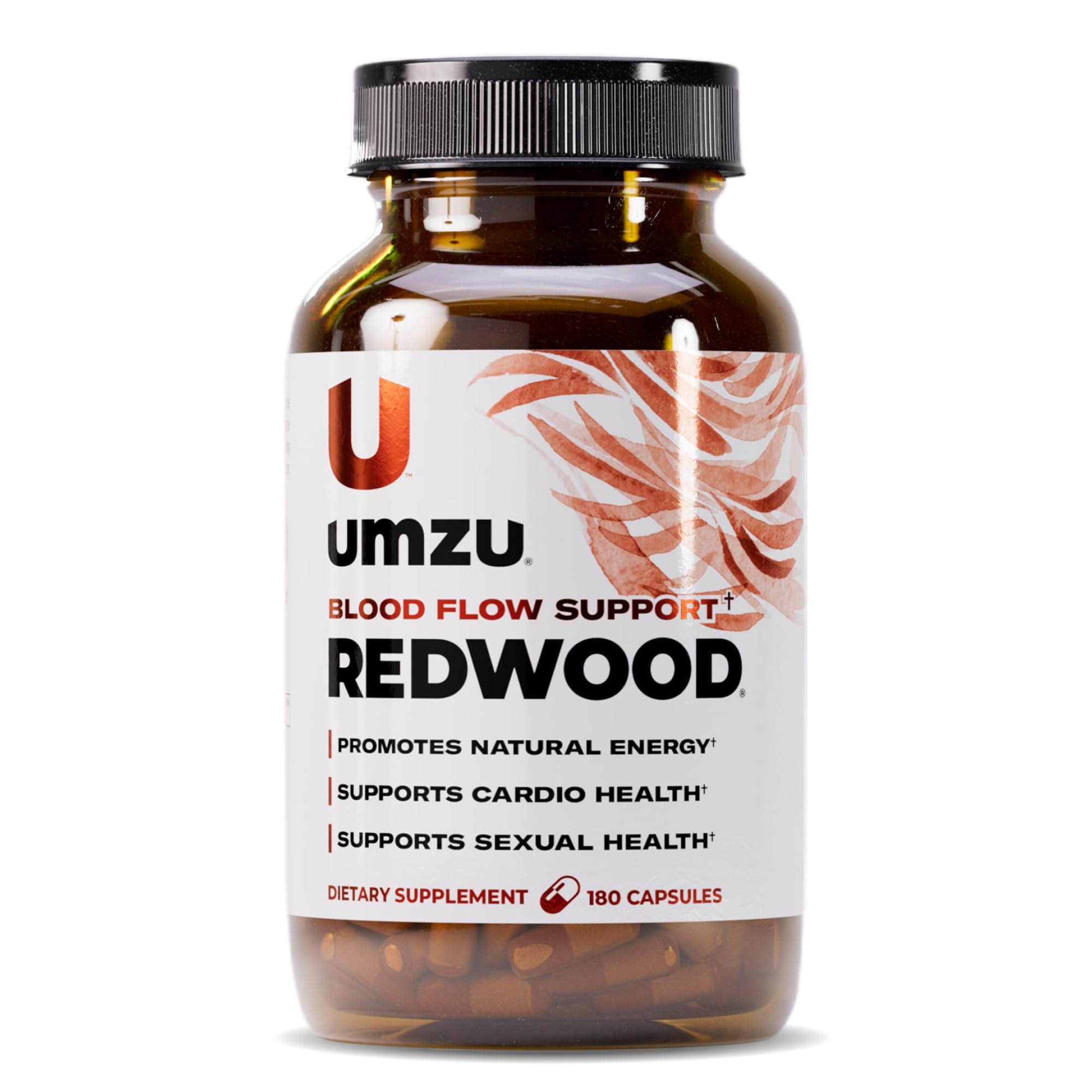 UMZU Redwood Nitric Oxide Booster, (30 Day Supply) – Vitamin C, Garlic & Horse Chestnut – Healthy Circulation & Endurance – Daily Cardiovascular Support Nitric Oxide