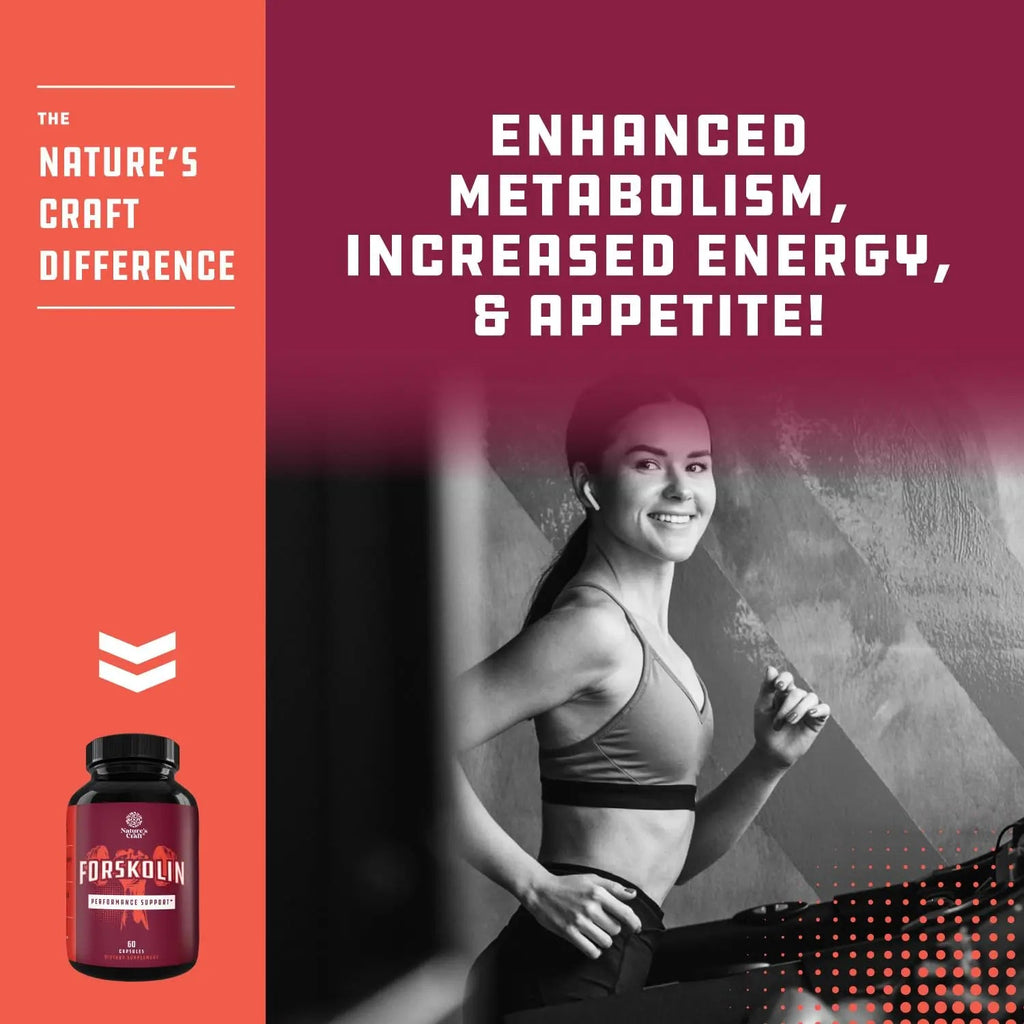Pure Forskolin Extract - Fat Burning & Metabolism Boosting Weight Loss Supplement Natures Craft Au supplements