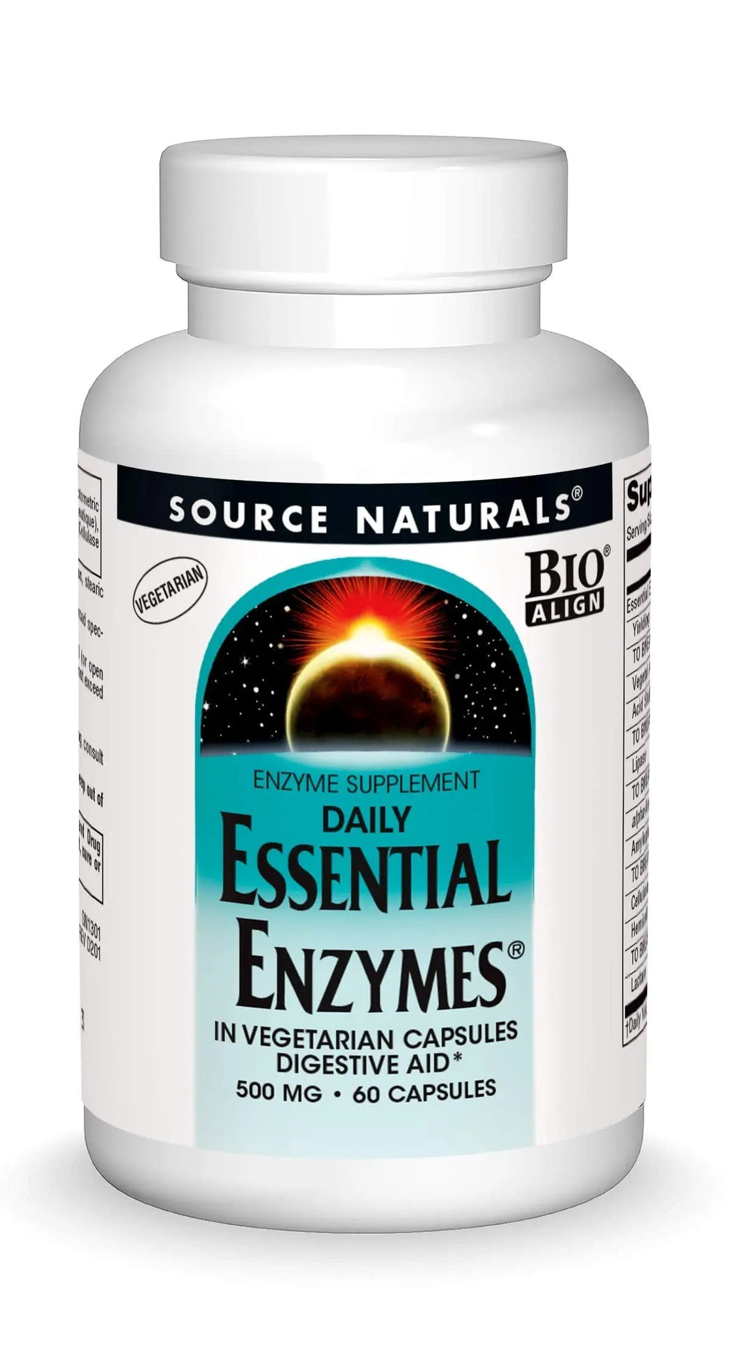 Source Naturals Essential Enzymes 500mg Bio-Aligned Multiple Enzyme Source Naturals Au supplements