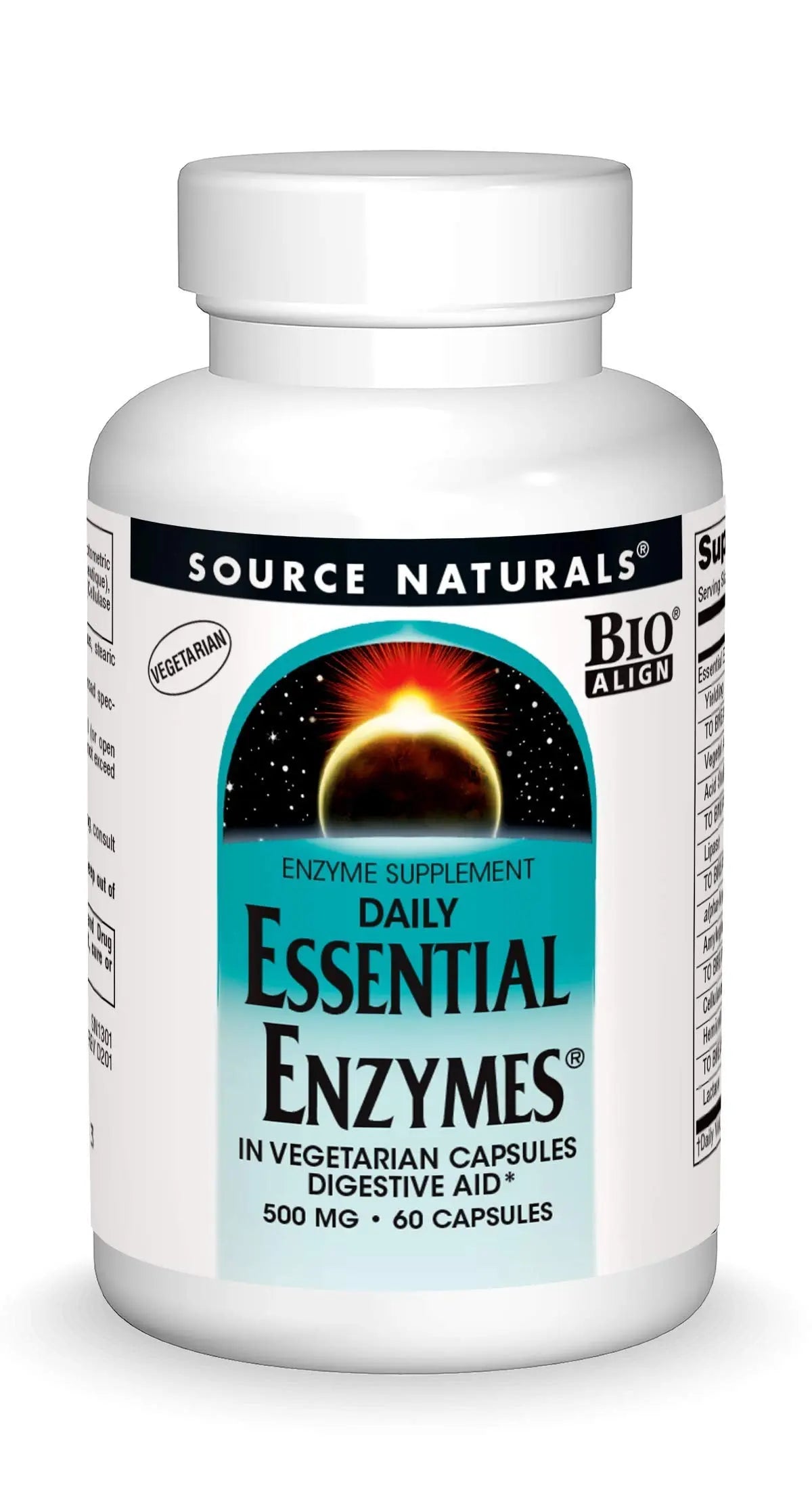 Source Naturals Essential Enzymes 500mg Bio-Aligned Multiple Enzyme Source Naturals Au supplements