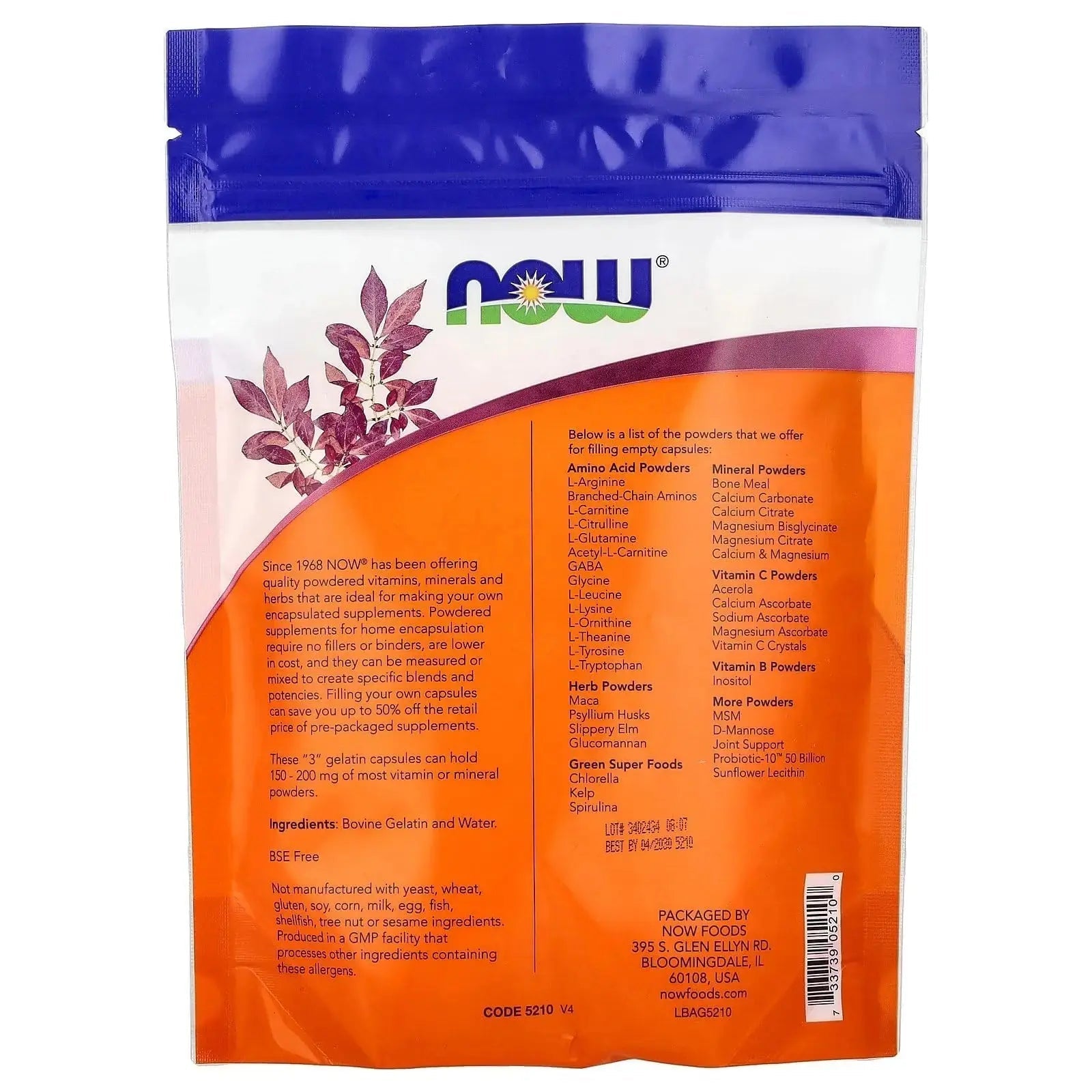 Now Foods Empty Gel Caps #3 1000 Caps NOW Foods Au supplements