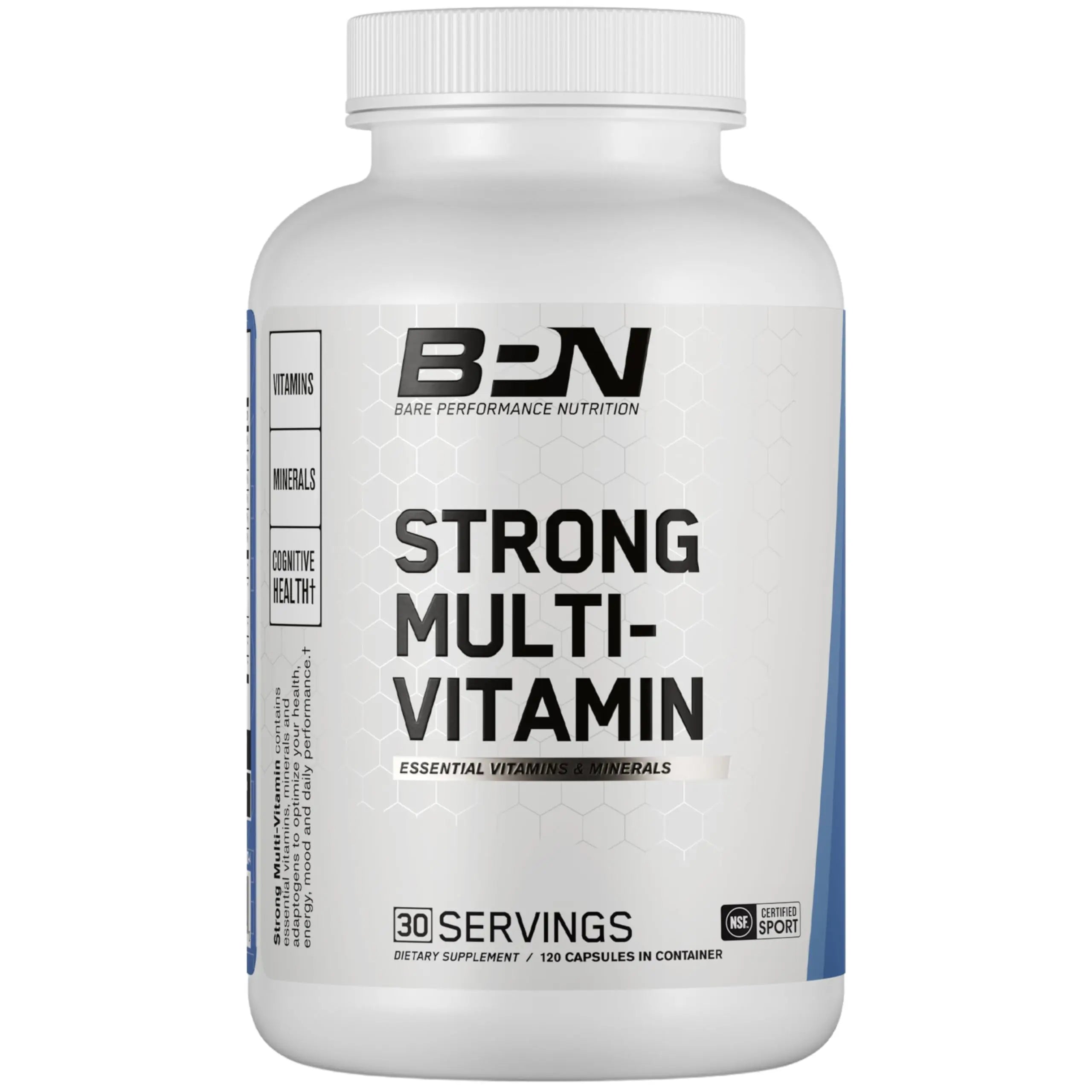 BARE PERFORMANCE NUTRITION, BPN Strong Multi-Vitamin, Foundational Health, Improved Mood and Sleep, Adaptogens, Improved Cognitive Health BARE PERFORMANCE NUTRITION Au supplements