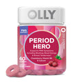 OLLY Period Hero Gummies, PMS Support Supplement,* Chasteberry, Vitamin B6, Calcium, Cran-Raspberry Flavor, 30 Day Supply - 60 Count OLLY Au supplements