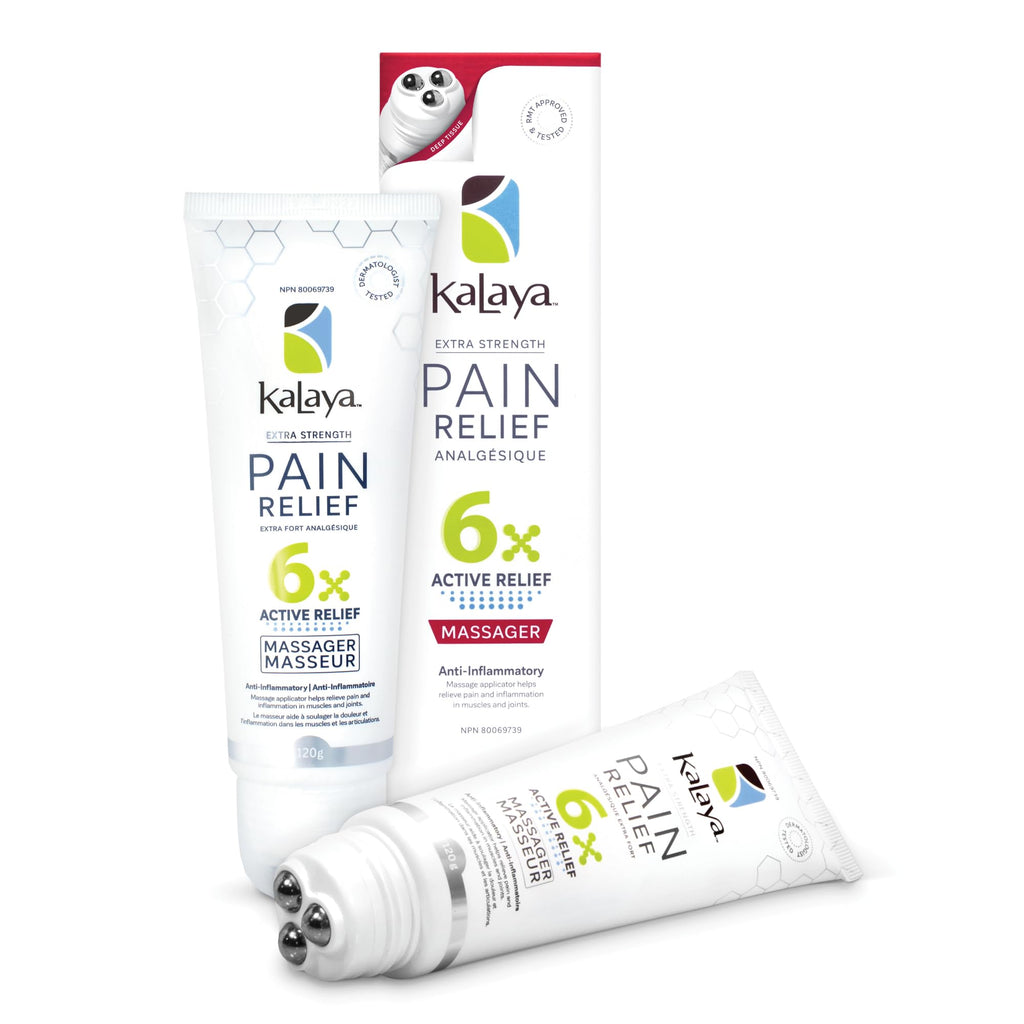 Kalaya Pain Relief Cream with Arnica – Fast-Acting Joint & Muscle Pain Relief – 6 Natural Ingredients – No-Mess Applicator – RMT-Inspired Design – Dermatologist Tested – 4.2 oz Kalaya Naturals Au supplements