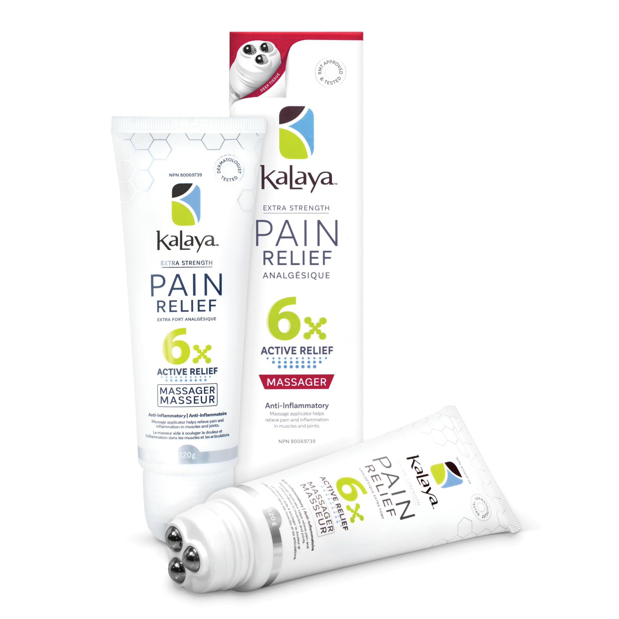 Kalaya Pain Relief Cream with Arnica – Fast-Acting Joint & Muscle Pain Relief – 6 Natural Ingredients – No-Mess Applicator – RMT-Inspired Design – Dermatologist Tested – 4.2 oz Kalaya Naturals Au supplements
