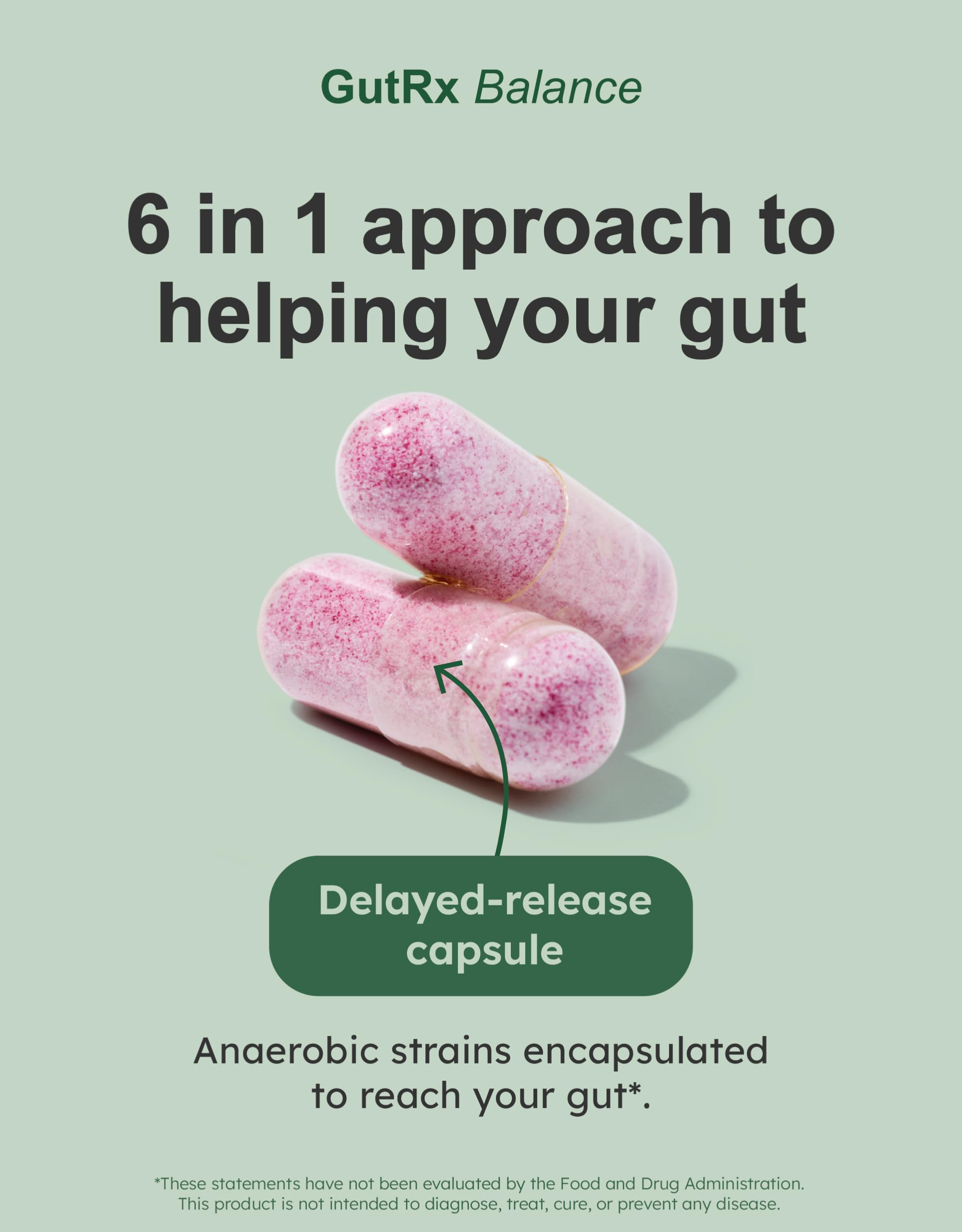 GutRx Balance – Probiotics for Women & Men with Akkermansia Probiotic & Christensenella, GLP-1 Alternative for Gut Health with Lactobacillus Plantarum,