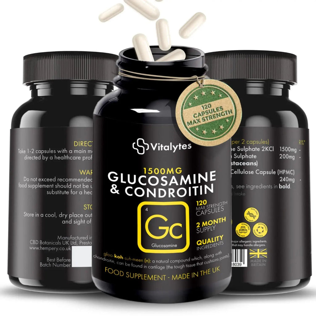 Vitalytes Marine Collagen Supplement 2400mg | 120 Marine Collagen Capsules Made in The UK Vitalytes Au supplements