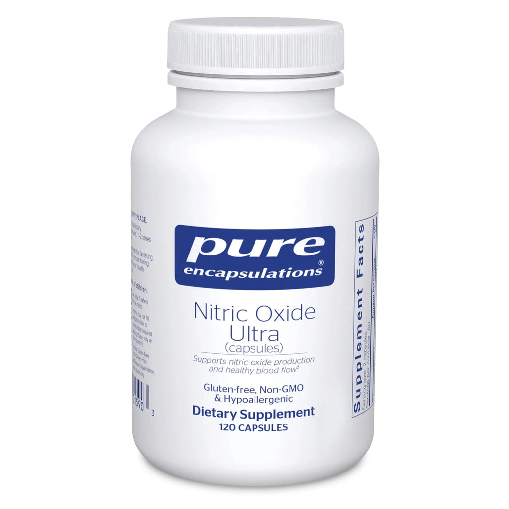 Pure Encapsulations Nitric Oxide Ultra (Capsules) - Supplement Supports Nitric Oxide Production, Healthy Blood Flow & Vascular Health - with L-Citrulline & CranLoad Cranberry Extract - 120 Capsules Pure Encapsulations Au supplements