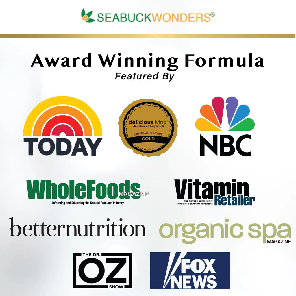 SeabuckWonders Sea Buckthorn Oil Blend, Omega-7 Complete, Max Potency, 120 Count SEABUCKWONDERS Au supplements