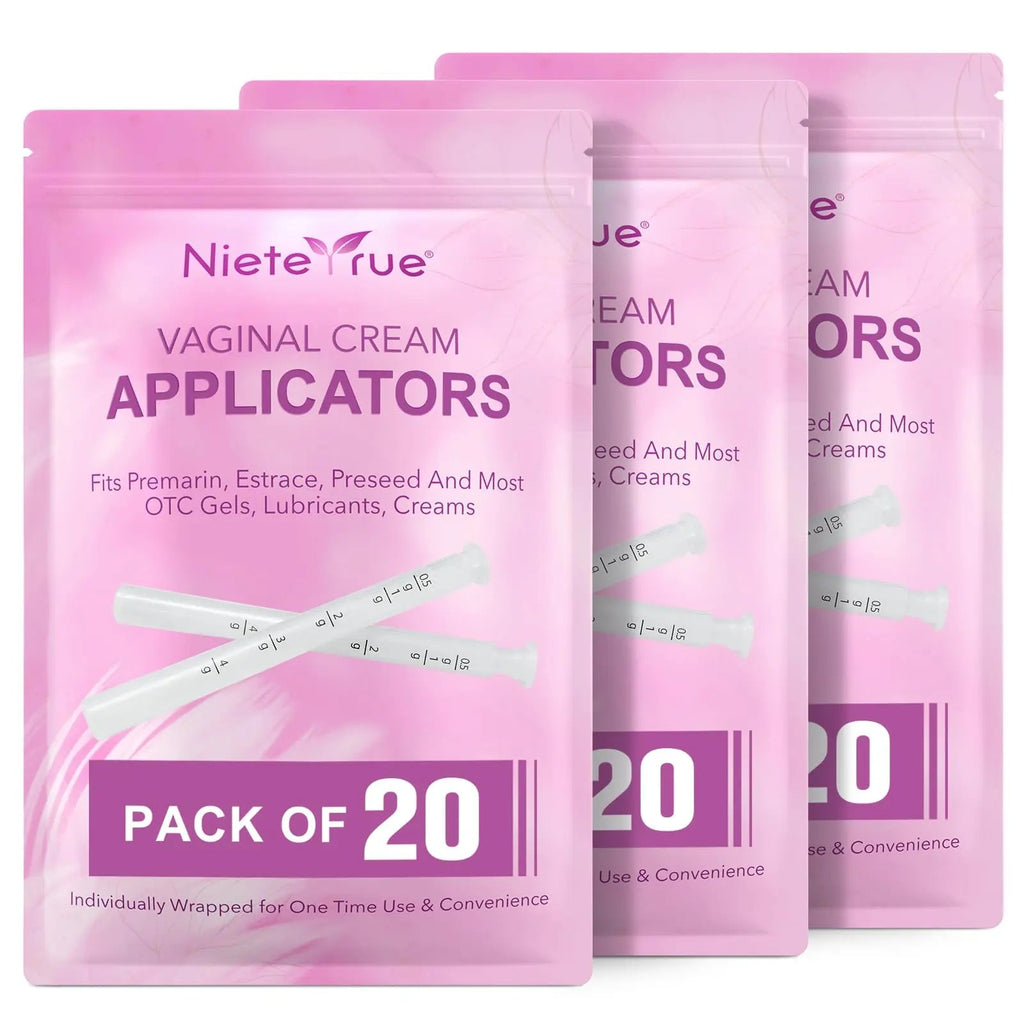 Nieteyrue Plastic Vaginial Cream Applicators (60 Packs) 2024 New Dosage Markings Individually Nieteyrue Au supplements