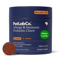 PetLab Co. Allergy & Immune Probiotics for Dogs, Support Seasonal Allergies, Gut & Digestive Health - Pork Flavor - 30 Soft Chews - Packaging May Vary PetLab Co. Au supplements