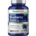 NusaPure Blueberry Concentrate 30:1 Extract, 667 mg Equivalent to 20,000 mg 180 Veg Caps Suitable for Vegetarian, Vegan, Non-GMO NusaPure Au supplements