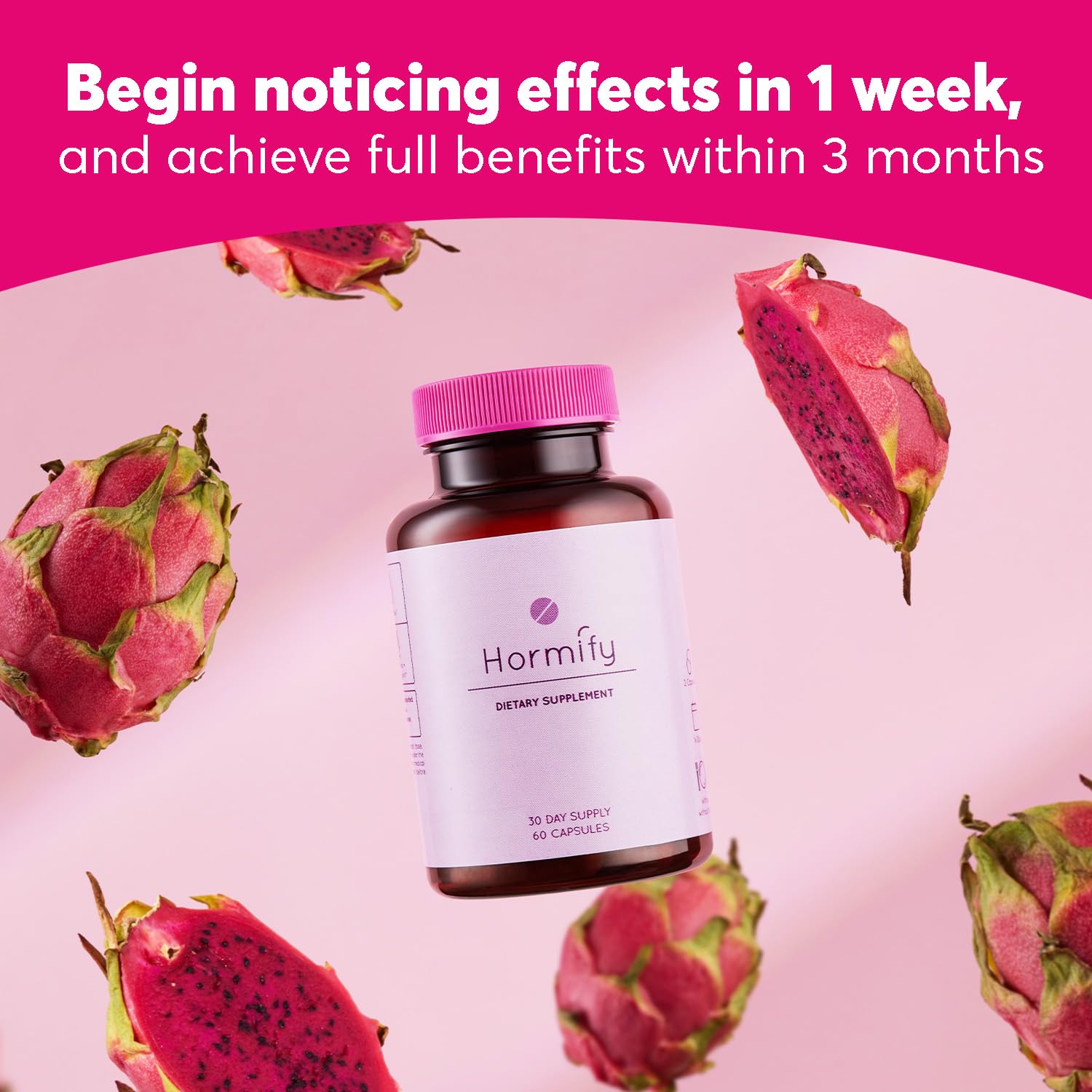 Women's Hormone Balance Supplement - Natural Support for Hormonal Balance, Energy Boost, Mood Swings, Hot Flashes, Menopausal Balance - 60 Capsules Hormify Au supplements