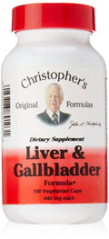 Dr. Christopher's Original Formulas Liver and Gall Bladder Formula Capsules, 100 Count Dr. Christopher's Au supplements