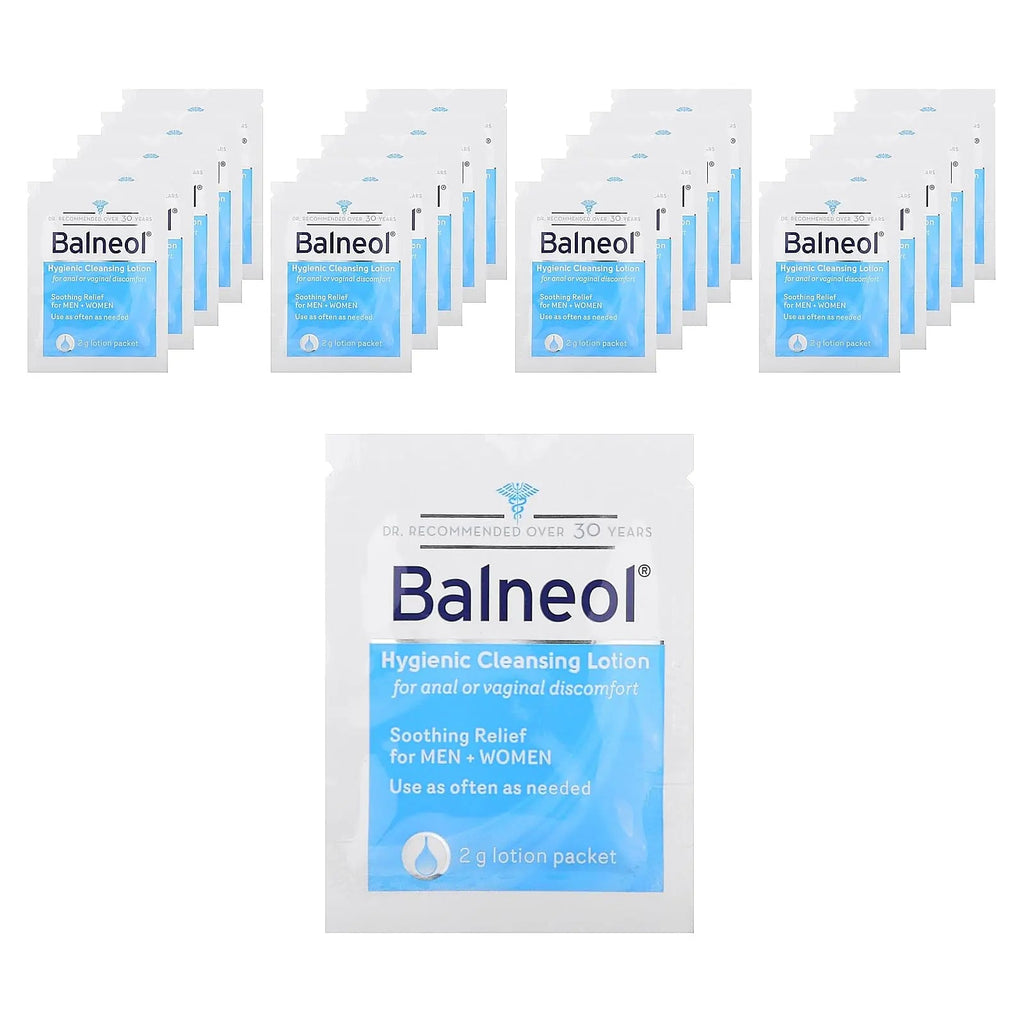 Balneol Hygienic Cleansing Lotion Packets, 20 Count Balneol Au supplements