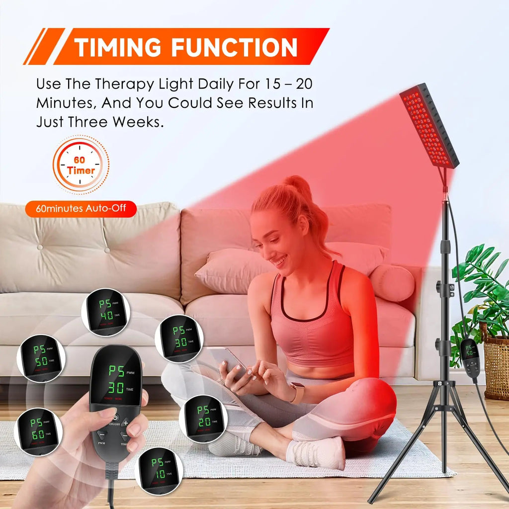 Infrared Red Light Therapy Lamp: Heating Pad Pain Relief for Body 75 LEDs Red Light Astarexin Au supplements