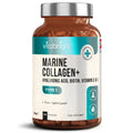 Marine Collagen Capsules 1000mg - 120 Capsules - 9 Powerful Skin Supporting Nutrients VitaBright Au supplements
