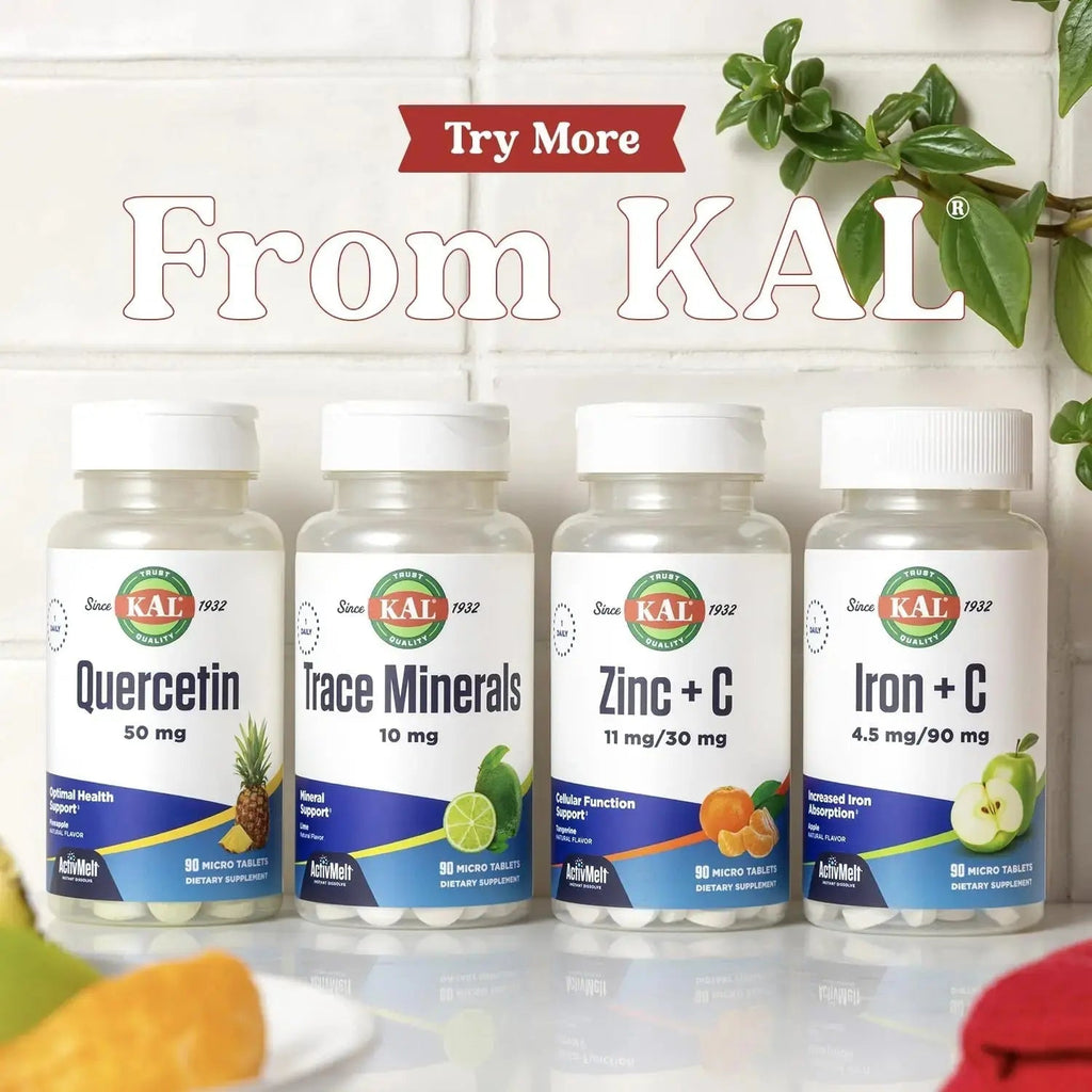 KAL GABA L-Theanine Stress B Lozenge, B Complex Vitamin Supplement, Healthy Relaxation, Mood & Focus Support KAL Au supplements