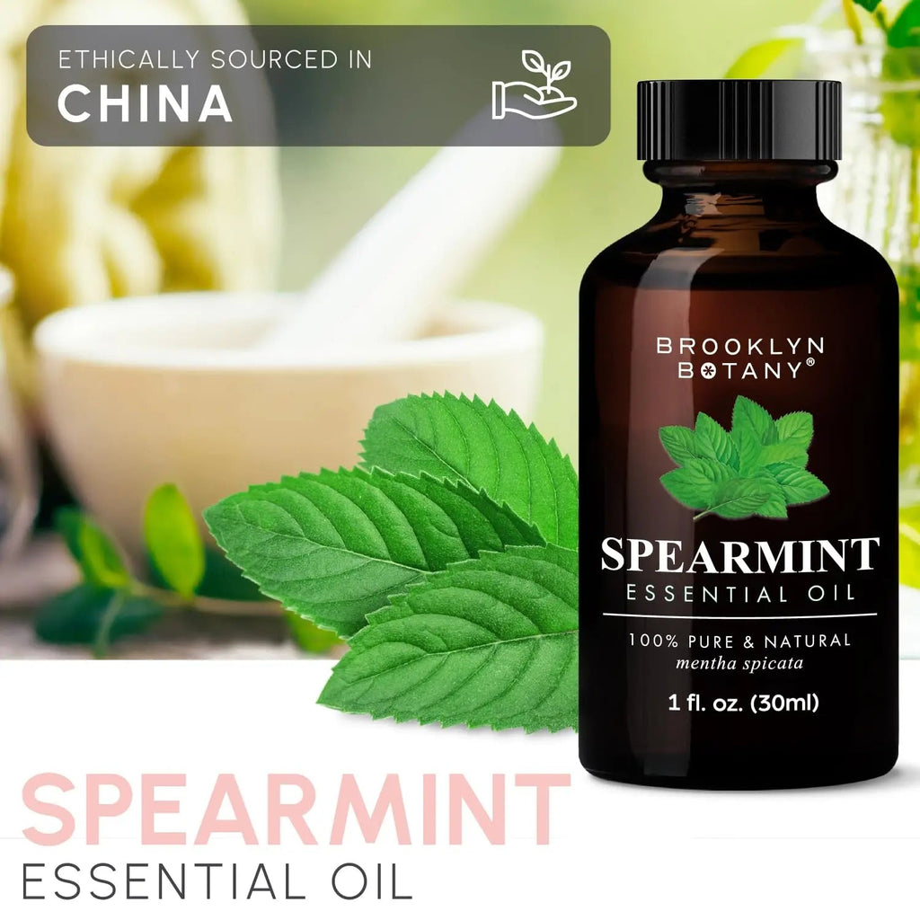 Brooklyn Botany Spearmint Essential Oil – 100% Pure and Natural – Premium Grade Oil Brooklyn Botany Au supplements