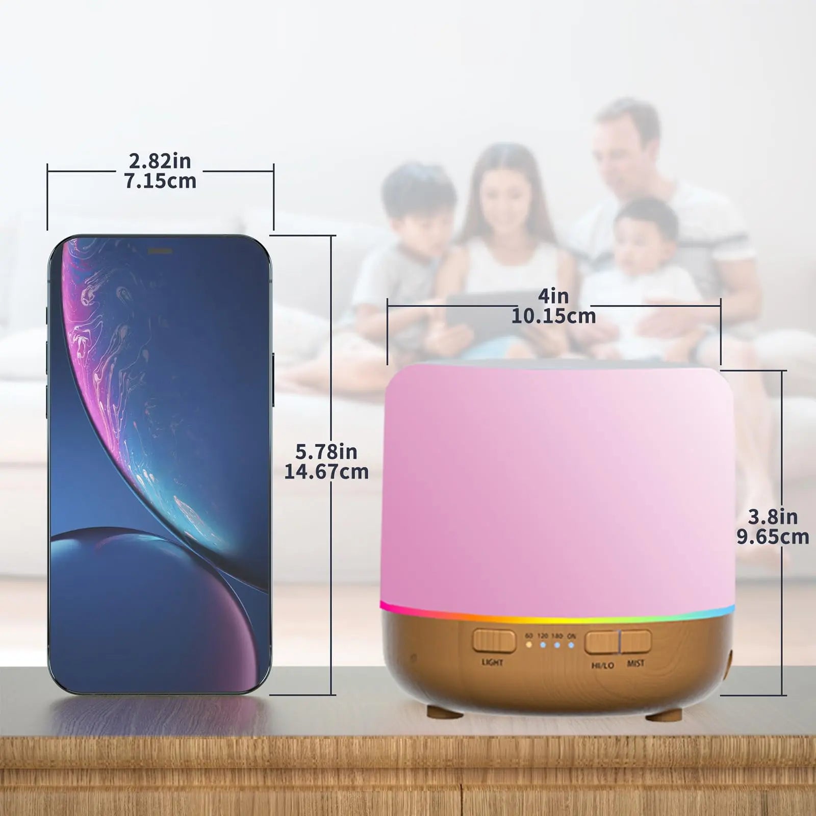 Otheya Scent Essential Oil Diffuser 2 Pack Max 200 ML Ultrasonic Cool Mist Humidifiers and Aromatherapy Otheya Au supplements