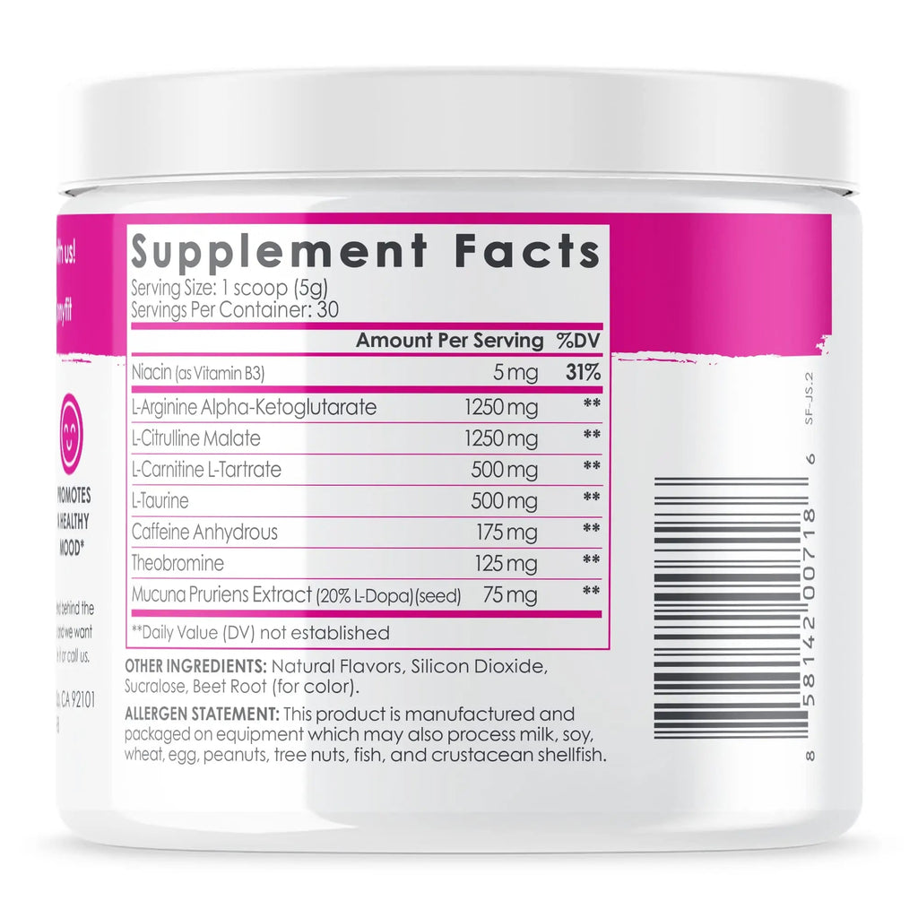 SkinnyFit Jump Start Pre Workout Supplement for Women 30 Servings - Creatine Free SkinnyFit Au supplements