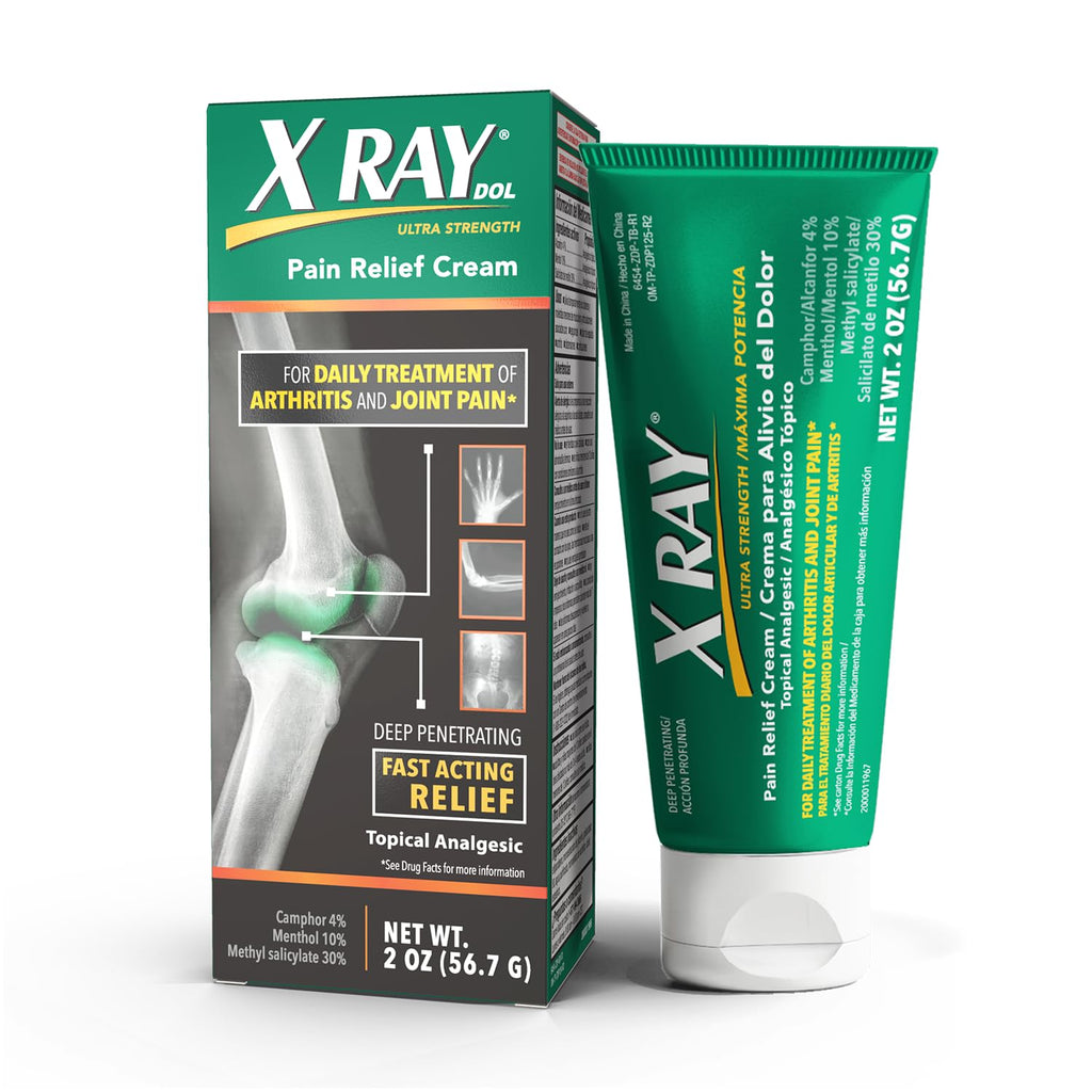 X Ray Dol Topical Arthritis Pain Reliever Cream, for Daily Joint & Muscle Pain, Full Prescription Strength, Fast-Acting Relief, 2 Ounces X Ray Dol Au supplements