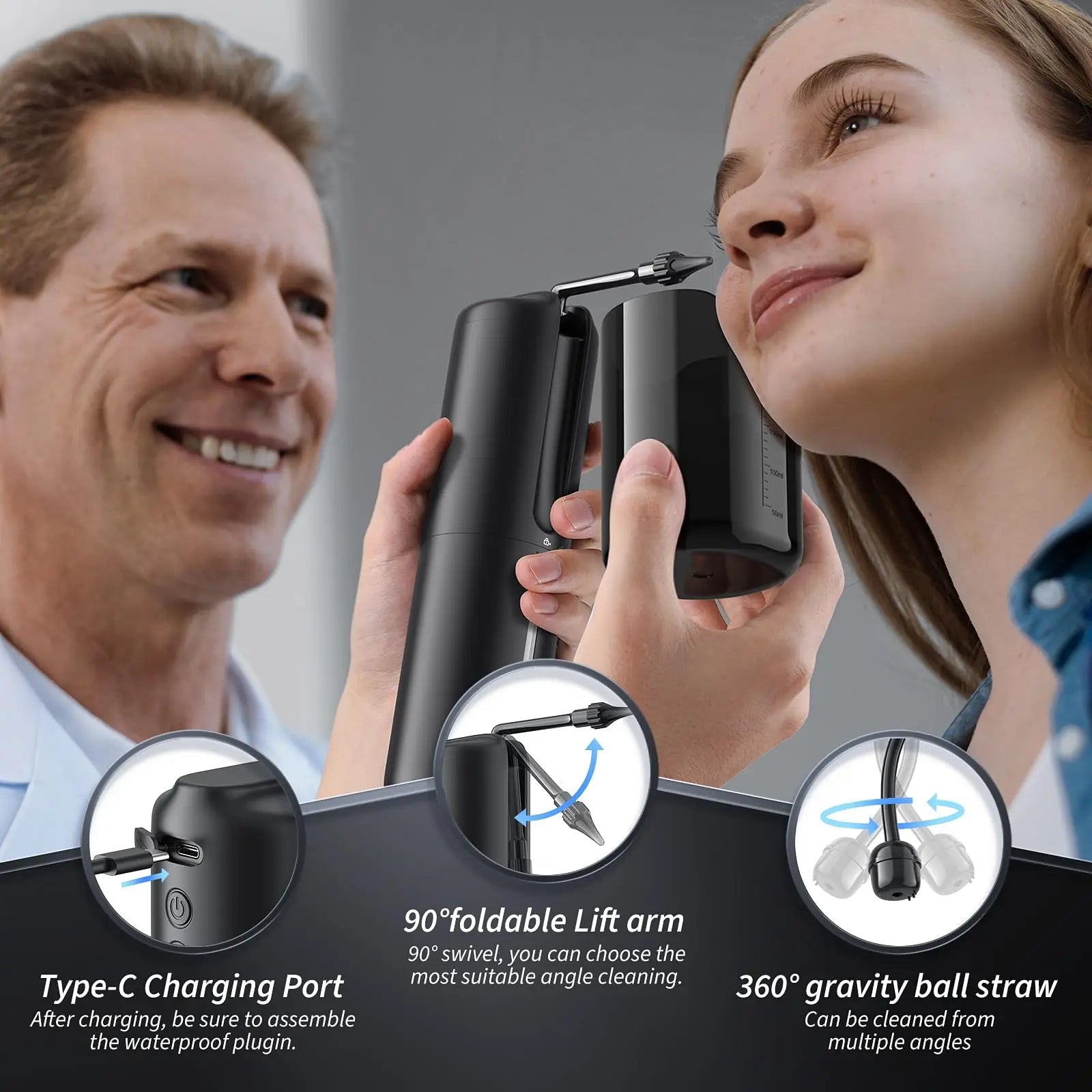 Ear Wax Removal - Electric Ear Irrigation Flushing System - Water Powered Ear Lebbtl Au supplements