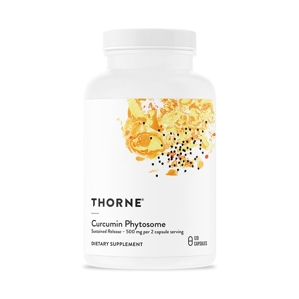 THORNE - Curcumin Phytosome 500 mg (Meriva) - Sustained Release, Clinically Studied - Supports Healthy Inflammatory Response in Joints, Muscles, GI Tract, Liver, Brain & Nerves* - 60 Servings THORNE Au supplements