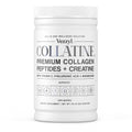 Vezzyl - Collatine - Premium Collagen Peptides + Creatine with Vitamin C, Hyaluronic Acid and Magnesium for Skin, Hair, Nails, Bone & Joint, Muscle, Immune and Cognitive Aid (.55 LB (250 G/8.8 OZ) Vezzyl Au supplements