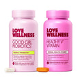 Love Wellness Good Girl Probiotics and Healthy V Vitamin | Womens Wellness Duo | Womens Probiotics Supplements for pH Balance and Vaginal Health Love Wellness Au supplements