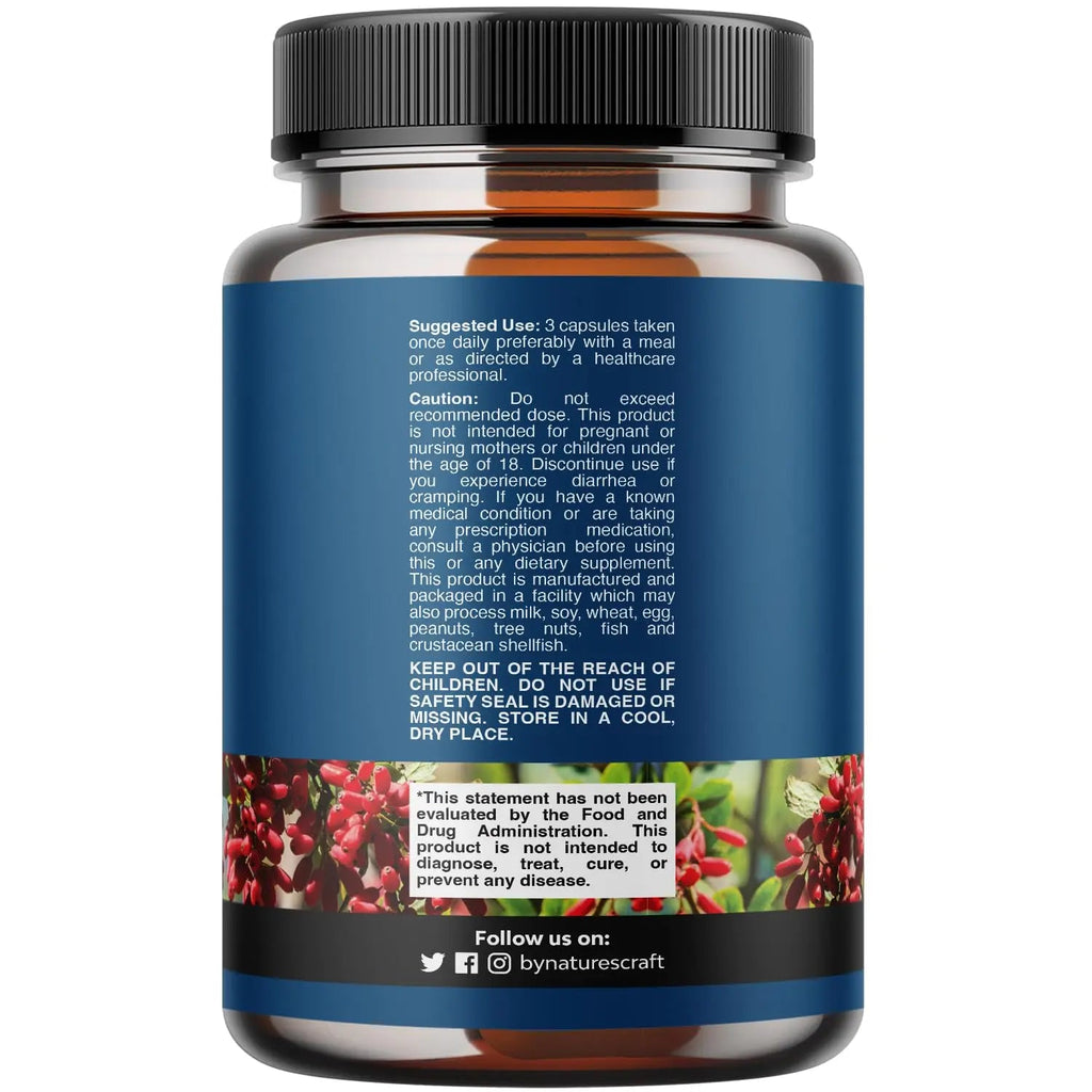 Balancing Berberine Plus 1200mg Per Serving Complex - Antioxidant Berberine with Ceylon Natures Craft Au supplements
