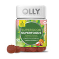OLLY Supergood Superfoods Gummies, Supports Immune System & Digestive Health,* 15 Superfoods, Prebiotics, Vitamin C, Tropical Bliss Flavor