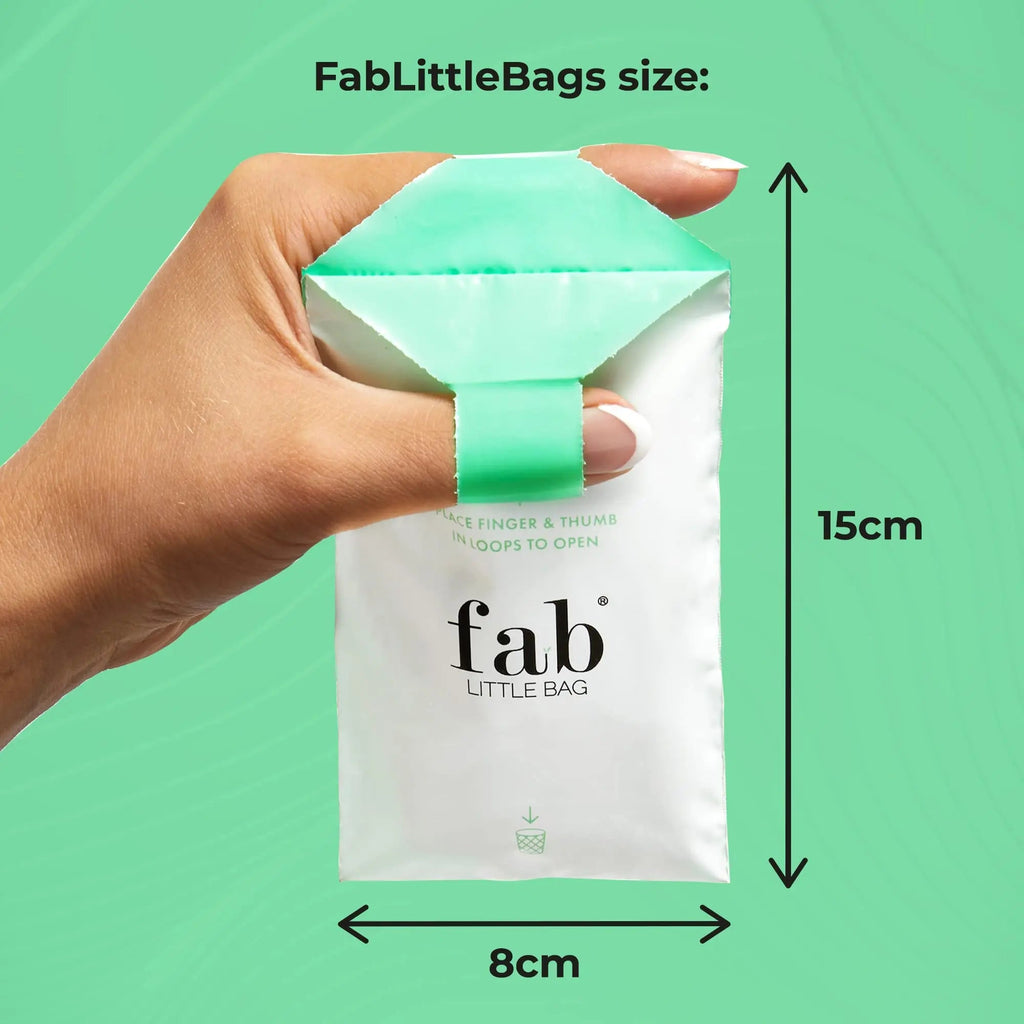 Fab Little Bag Starter Plus Pack - 45 Sanitary Disposal Bags Plus Recyclable Refill Pack Fab Little Bag Au supplements