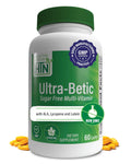 Health Thru Nutrition Ultra-Betic Multivitamin 60 Count | Supports Nerve, Vision, Energy | with ALA, Lycopene | Health Thru Nutrition Au supplements