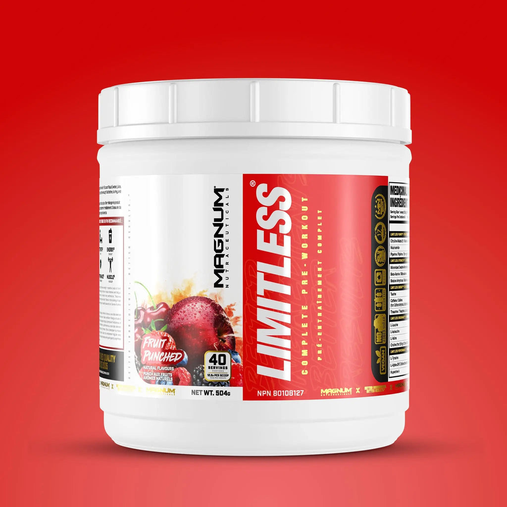 LIMITLESS Magnum 504g - Muscle Workout Powder, Sport Pre Workout for Men and Women LIMITLESS Au supplements