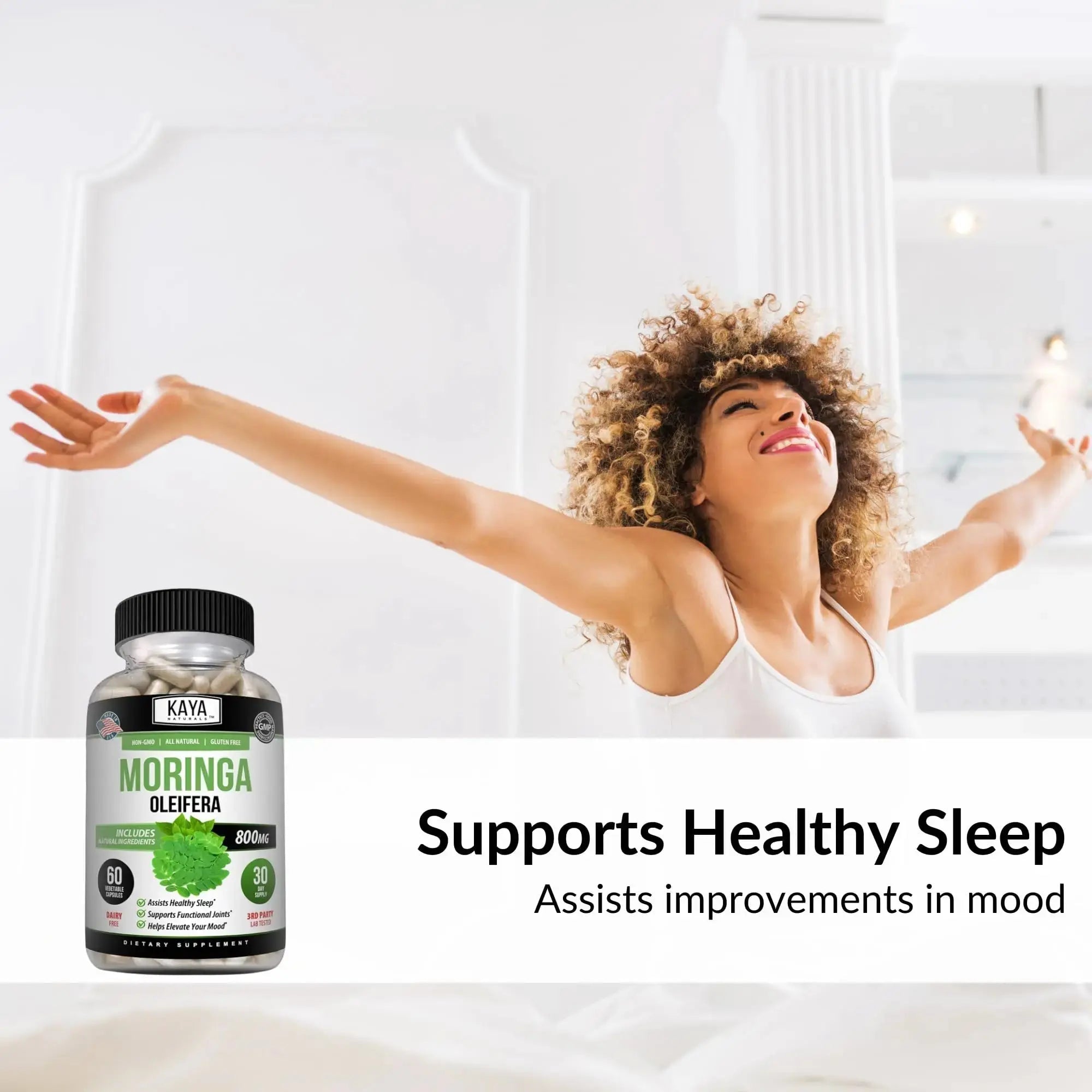Kaya Naturals Moringa Leaf Extract - Complete Greens Superfood Supplement - Pure Miracle Tree Moringa - Boost Energy Naturally Kaya Naturals Au supplements