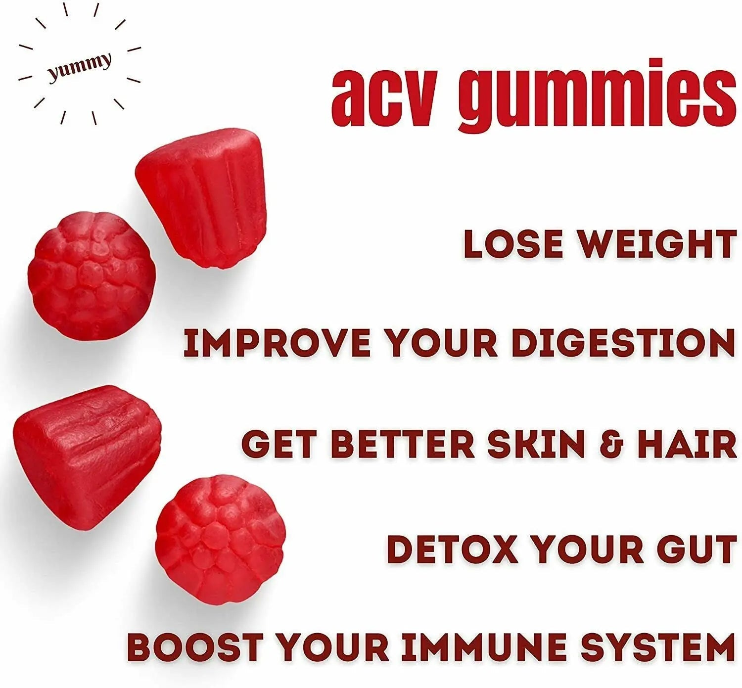 Nutriumph Apple Cider Vinegar Gummies with The Mother Vegan – Weight Loss, Detox Nutriumph Au supplements