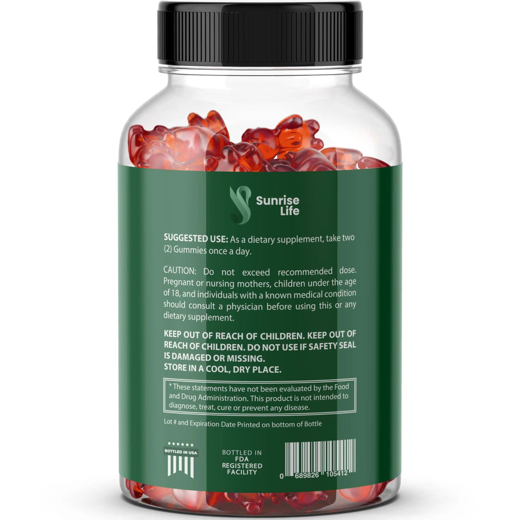 Sunrise Life ACV for Health | Keto Gummies | Weight Loss, Ketosis Support | Pomegranate Sunrise Life Au supplements