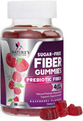 Fiber Gummies – Sugar Free Prebiotic Plant-Based Fiber 4g per Serving Supplement - Improved Soluble Formula Supports Digestive Health & Regularity - Non-GMO,