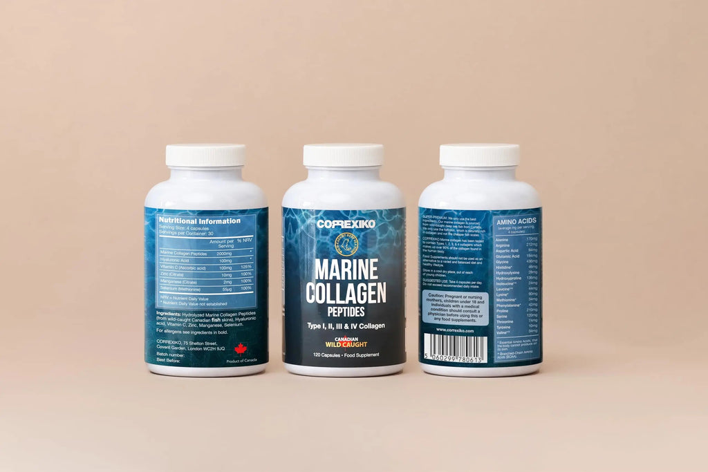 CORREXIKO Marine Collagen Pills, High Strength 2200mg Anti-Ageing Tablets CORREXIKO Au supplements
