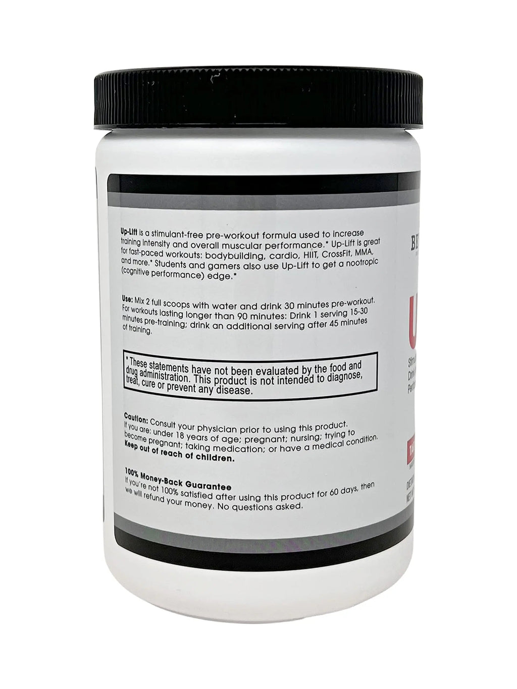 Beverly International Up-Lift Stimulant Free 330 grams. Workout Energy Drink Mix w/Nitric Beverly International Au supplements