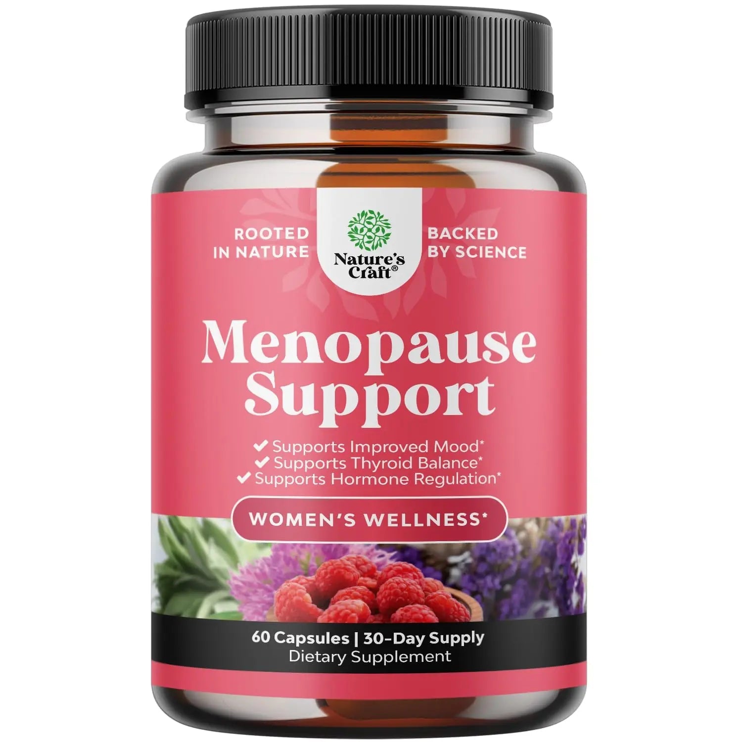 Complete Herbal Menopause Supplement for Women - Multibenefit Menopause Relief Hormone Balance Natures Craft Au supplements