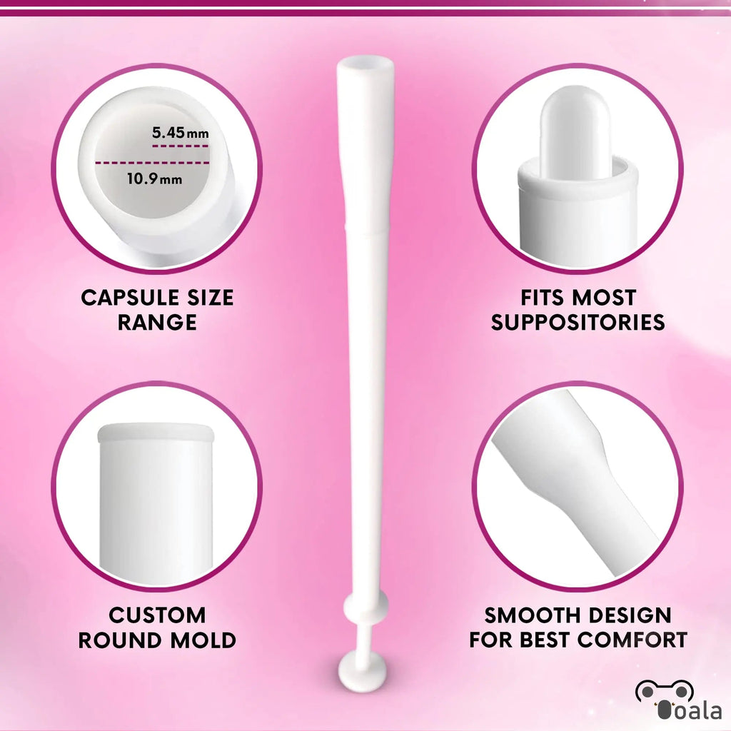 Ooala Disposable Vaginal Suppository Applicators (30-Pack) | Fits Most Brands, Pills, Tablets and Boric Acid Ooala Au supplements