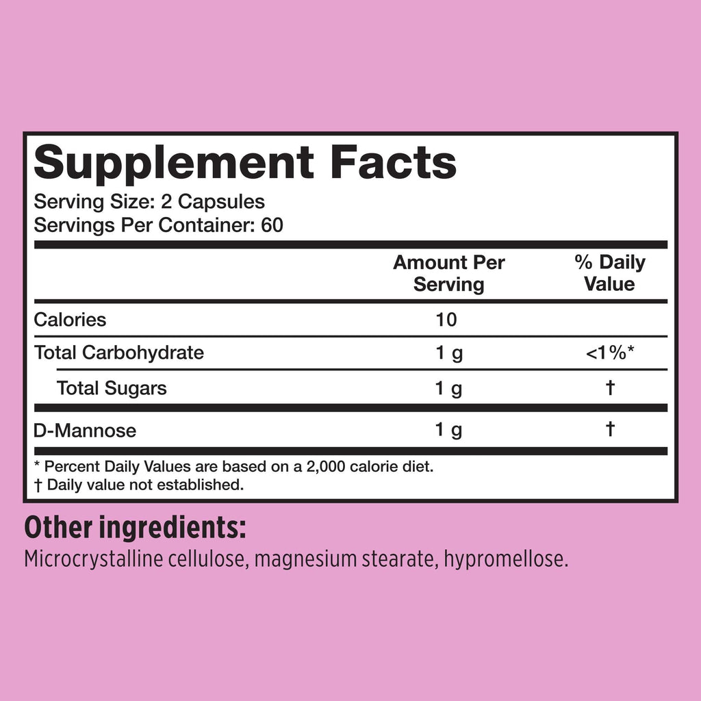 Szio+ Utiva D-Mannose 500mg Capsules – Naturally Flush The Bladder and Urinary Tract – UTI Avoidance – D Mannose Supplements for Women – Supports Urinary Tract Infection Treatments, 120 Capsules Szio+ Au supplements