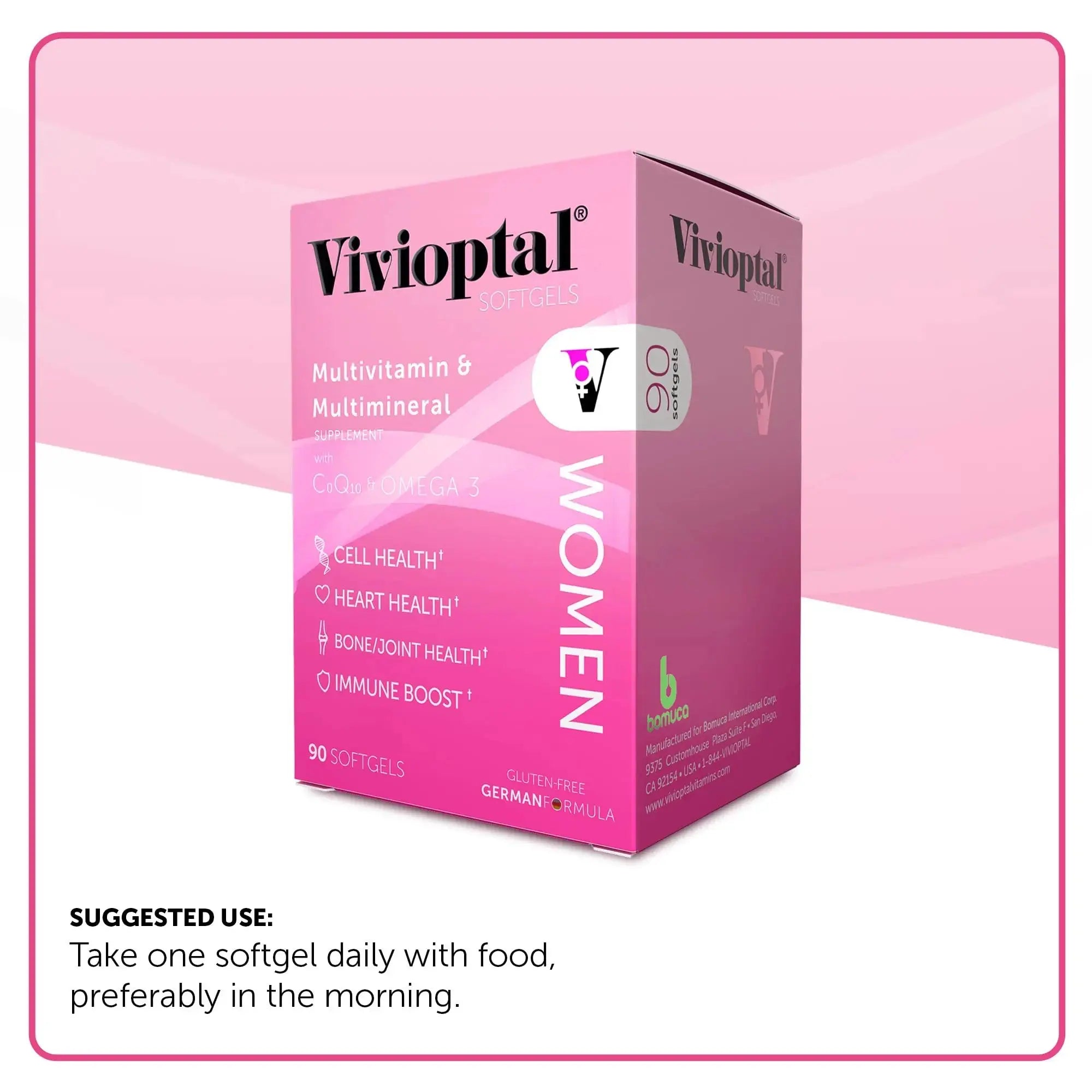 Vivioptal, Women, Multivitamin & Multimineral Supplement, 90 Capsules Vivioptal Vitamins Au supplements