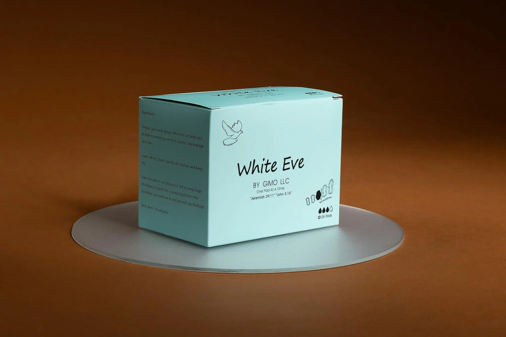 WHITE EVE Sanitary Pad Ultra Thin Sanitary Pads for Women with Fast Absorption and Leak Guard WHITE EVE Au supplements